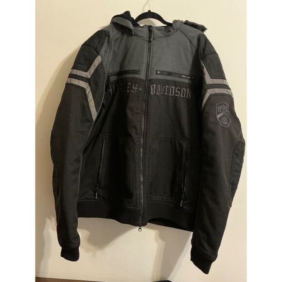 Harley Davidson Motorcycle Weatherproof Jacket Men's Size 3XL - Picture 1 of 11